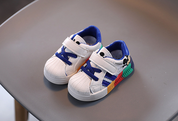 Colored Mr. Mouse children's sneakers