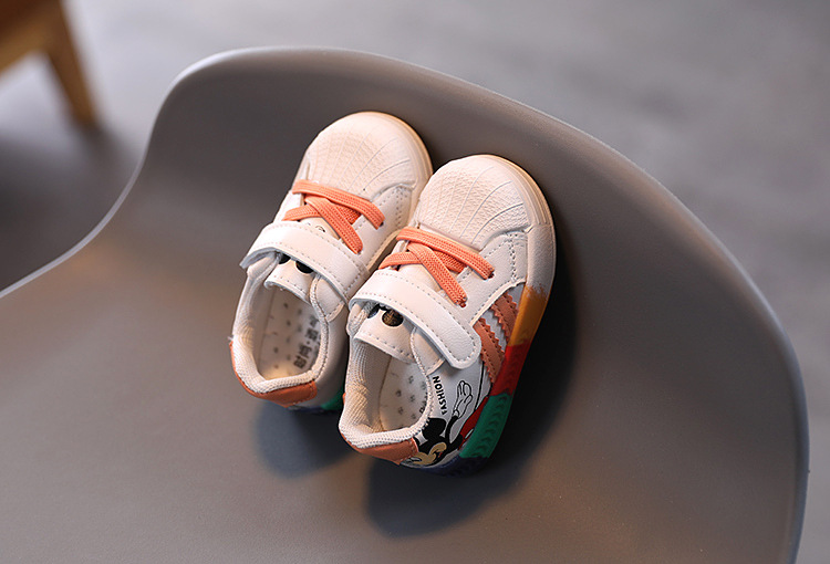Colored Mr. Mouse children's sneakers