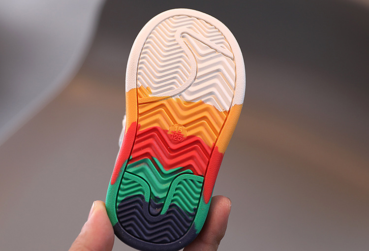 Colored Mr. Mouse children's sneakers