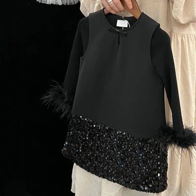 Delicate Children's Sequin Dress
