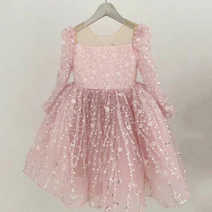 Shiny Children's Party Dress