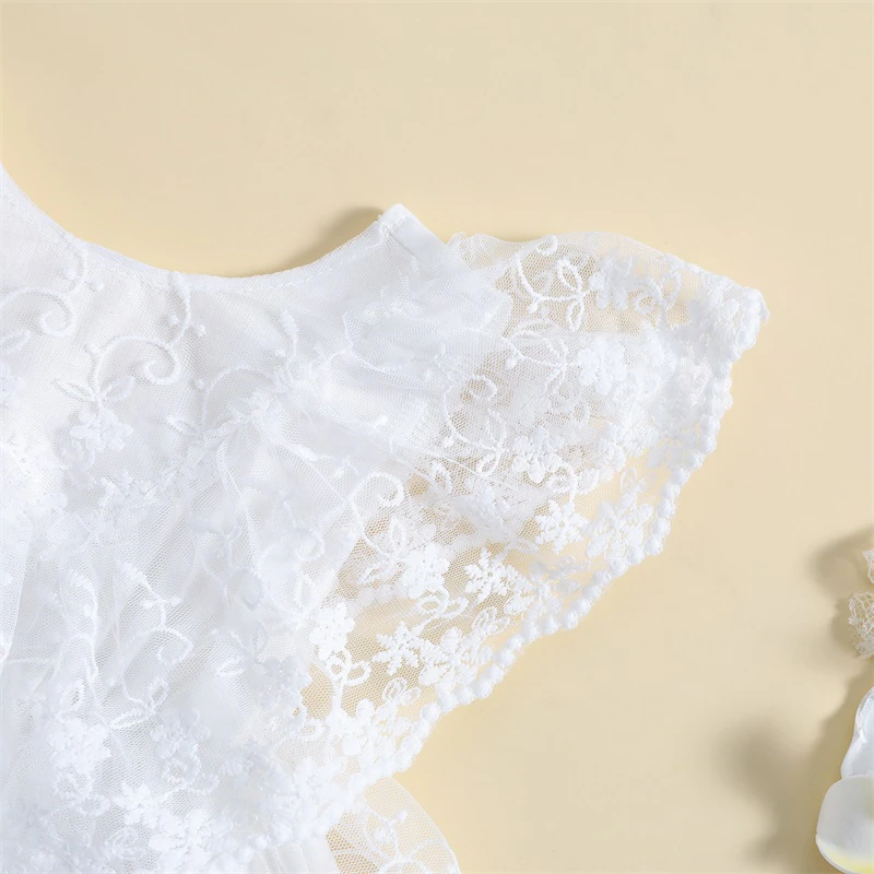 Vestido de encaje para niños