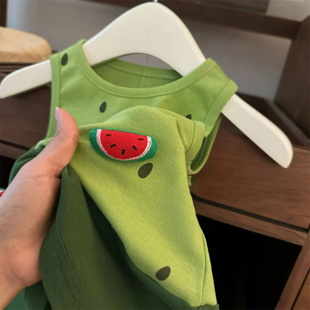 Children's Summer Dress Watermelon