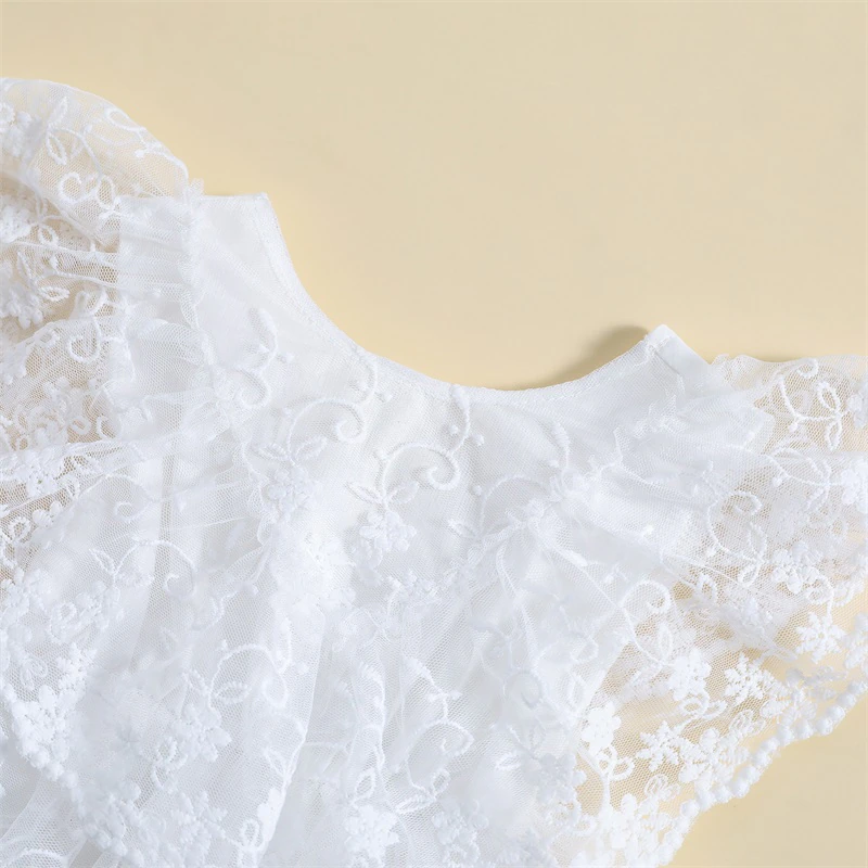 Vestido de encaje para niños