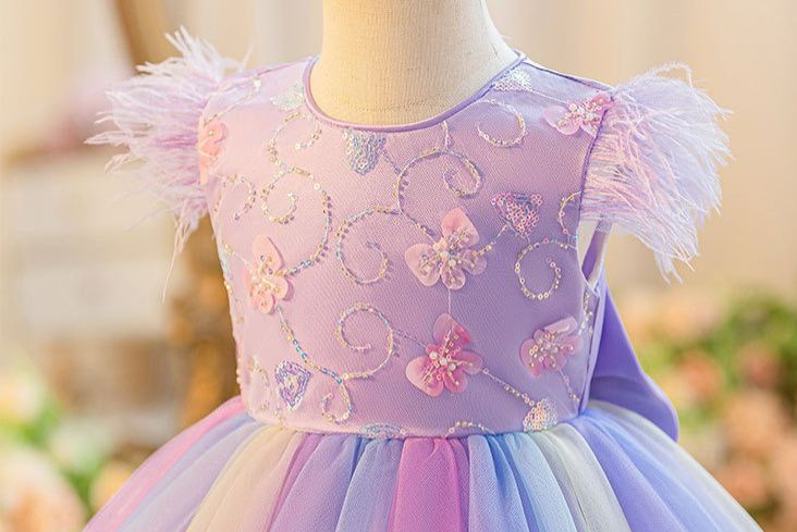 Enchanted Garden Tulle Party Dress