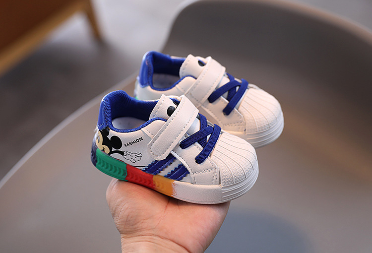 Colored Mr. Mouse children's sneakers