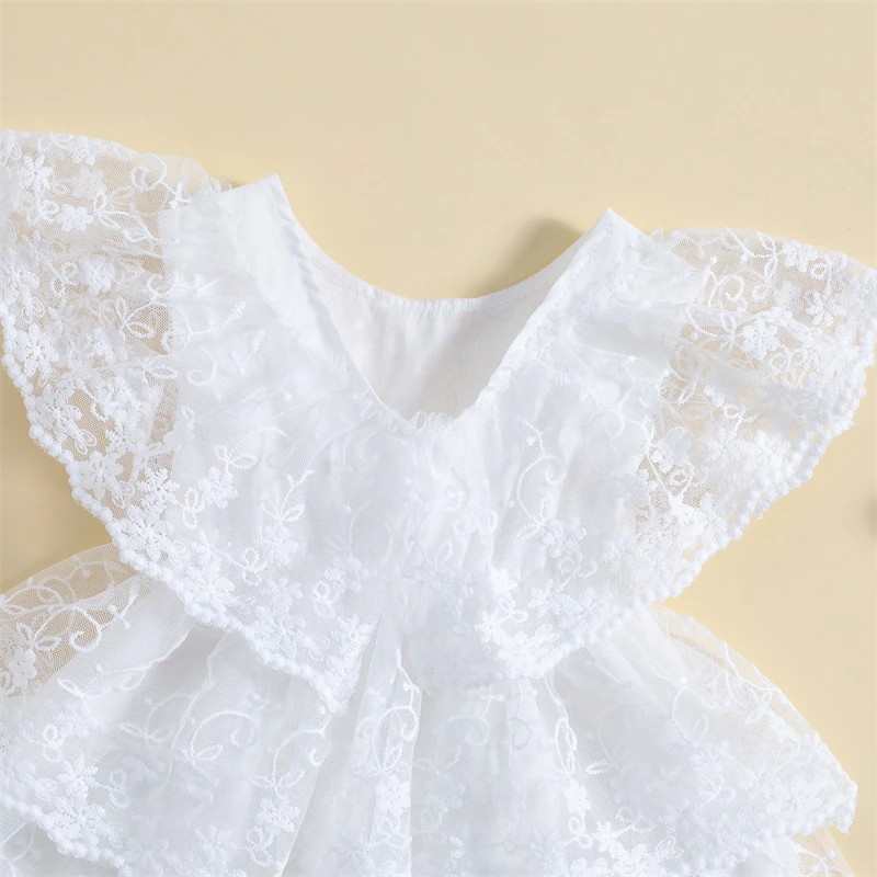 Vestido de encaje para niños