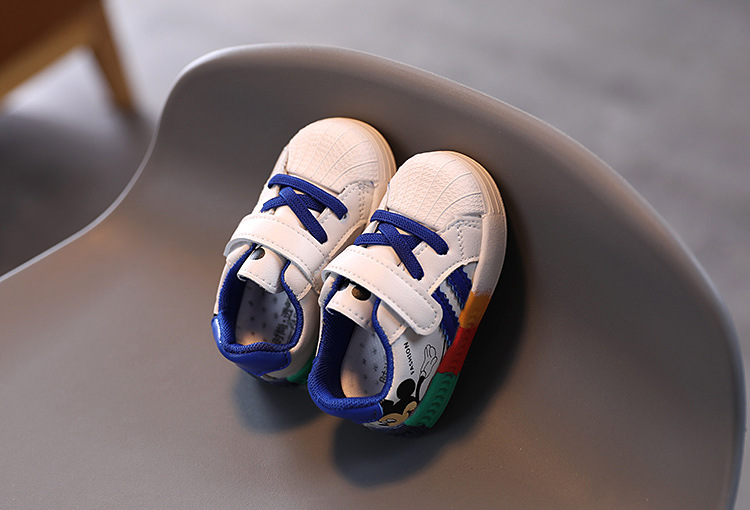 Colored Mr. Mouse children's sneakers