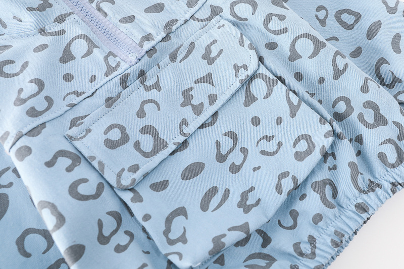 Conjunto infantil estampado de invierno