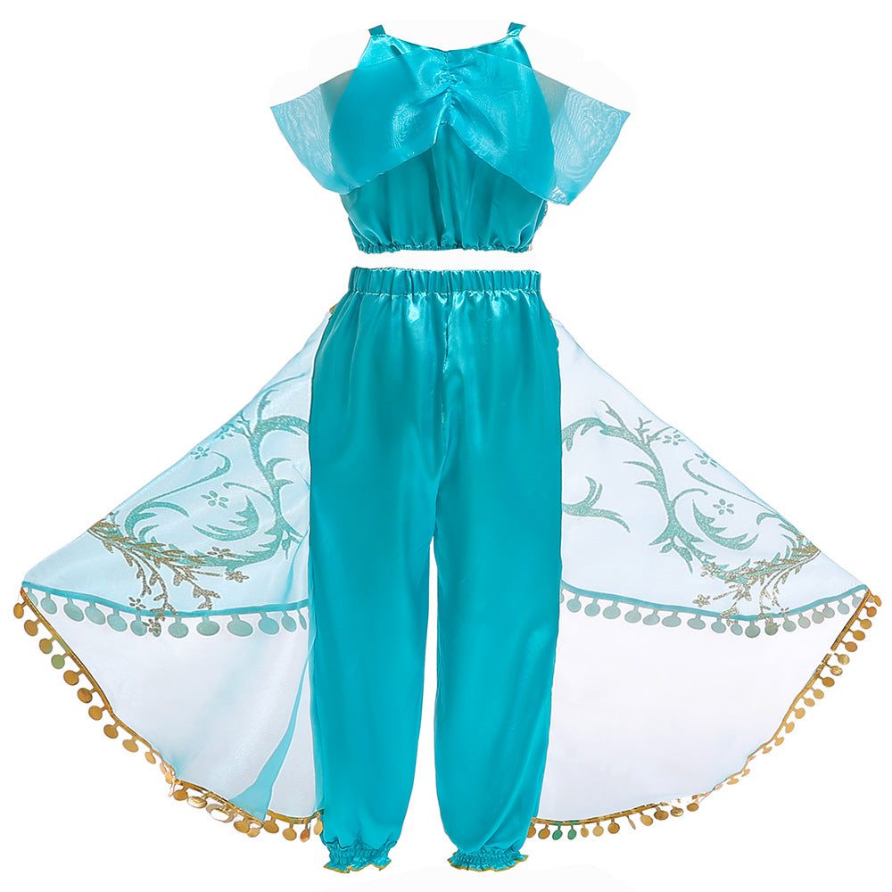 Girls' Enchanting Costume with Accessóries