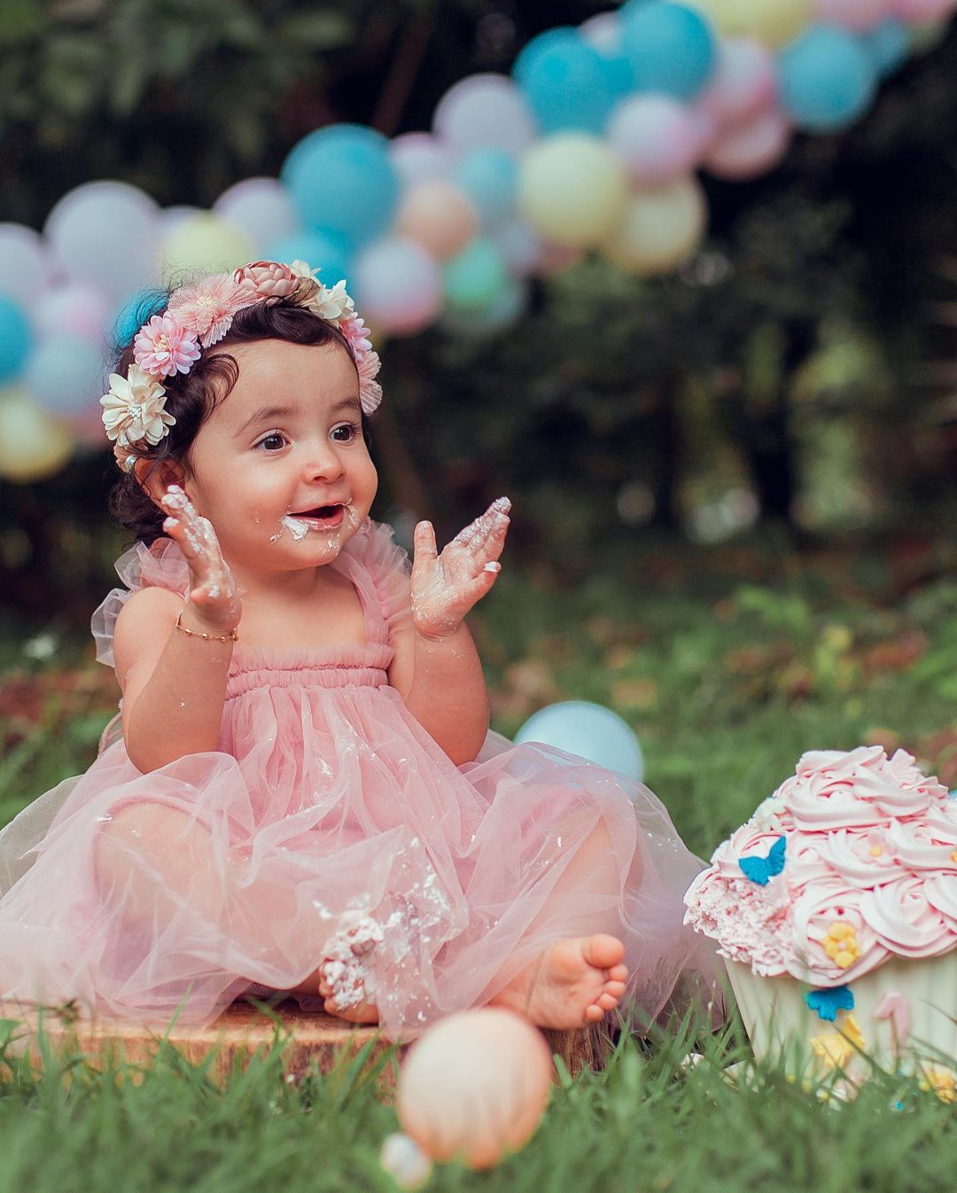 Vestido de princesa ángel mariposa