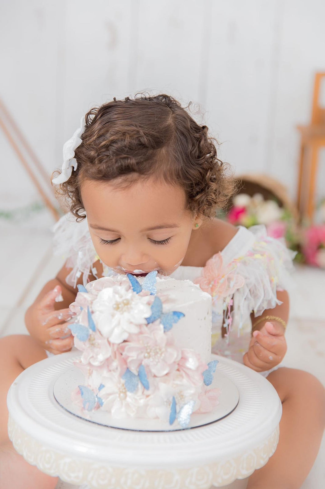 Body infantil de mariposas