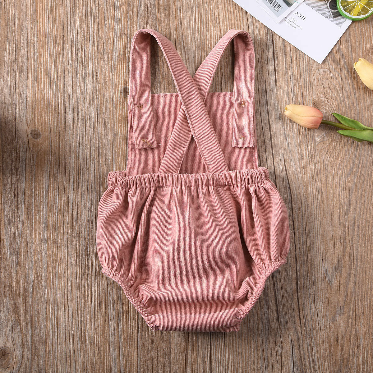 Body de terciopelo para bebé