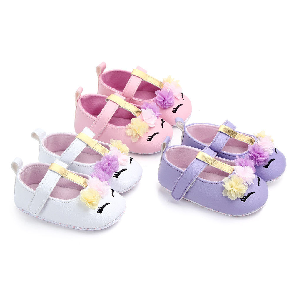 Zapatos de unicornio para niña