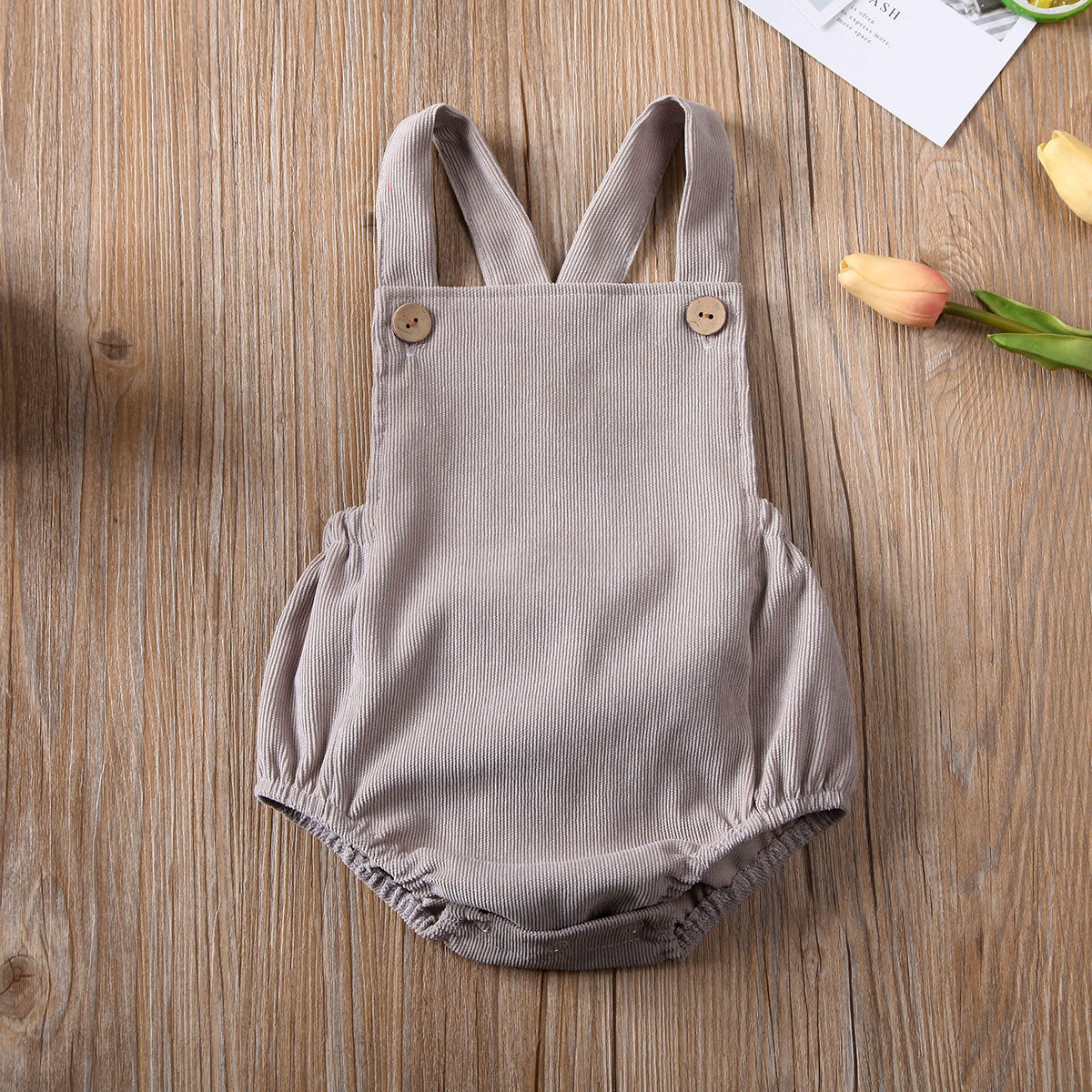 Body de terciopelo para bebé