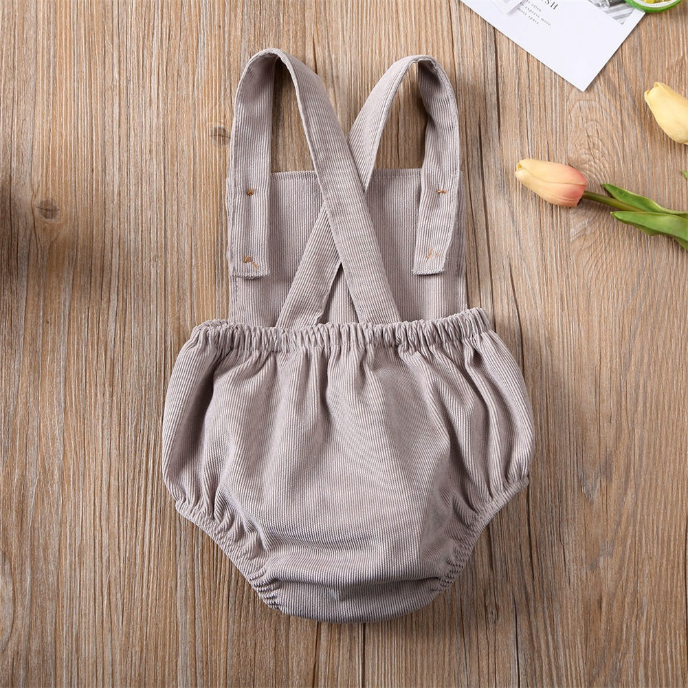 Body de terciopelo para bebé