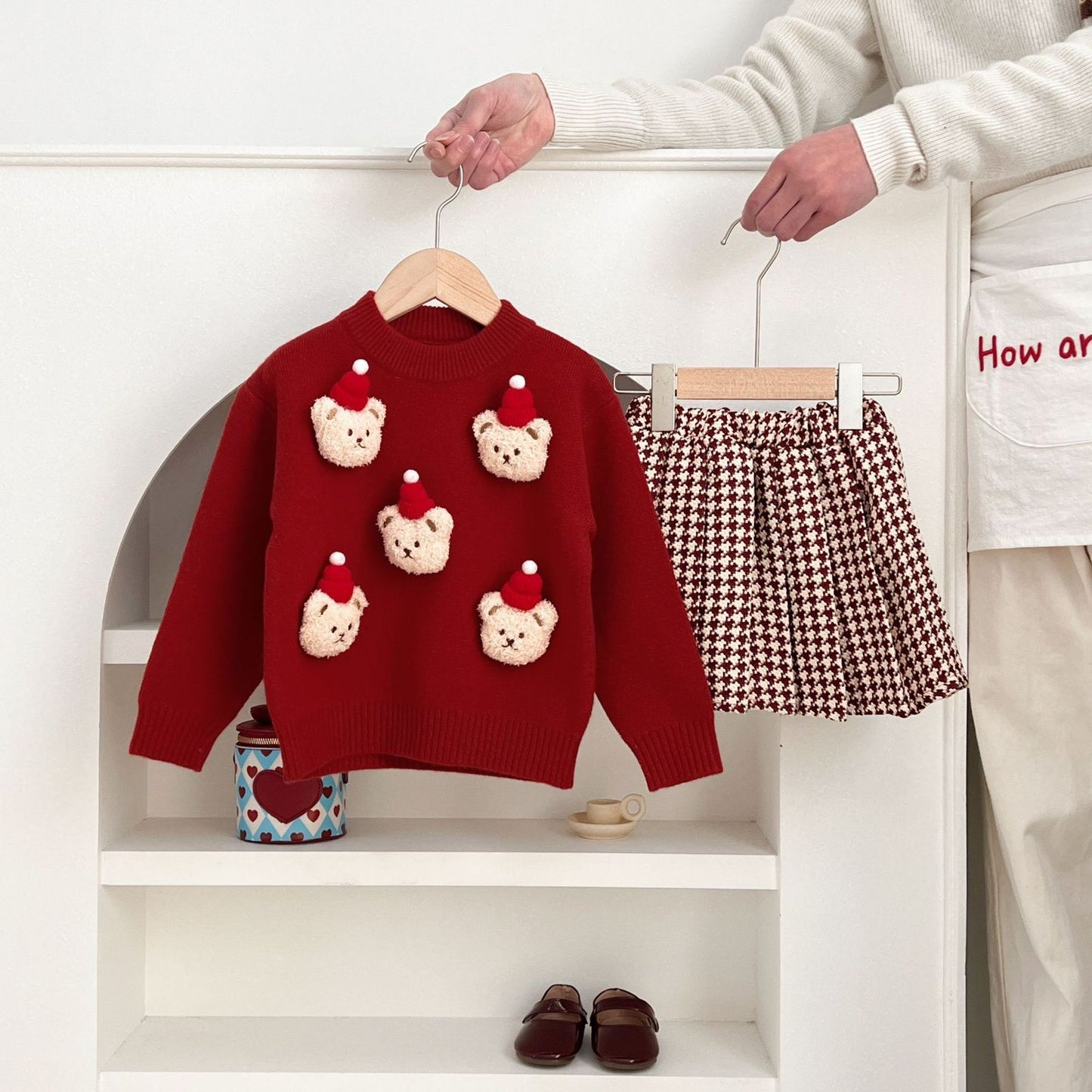 Christmas Teddy Bear Set