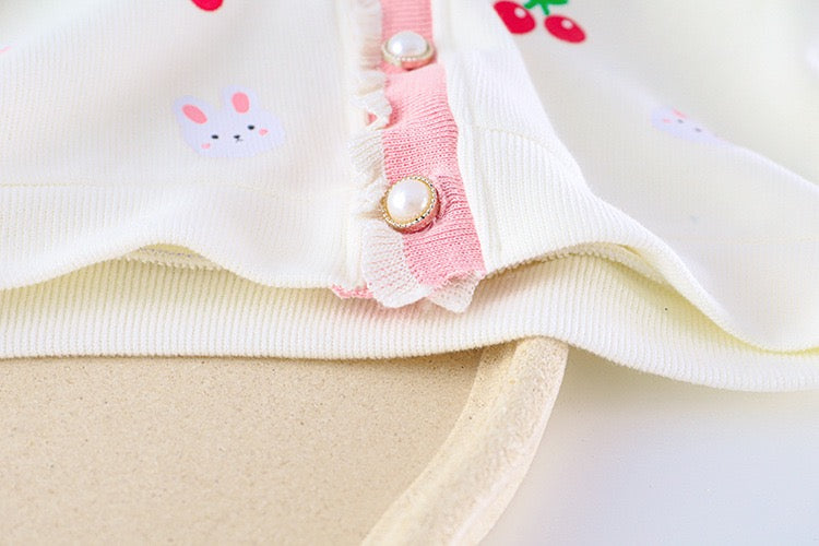 Conjunto infantil para mujer Cherry Rabbit