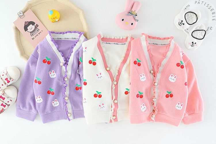 Conjunto infantil para mujer Cherry Rabbit