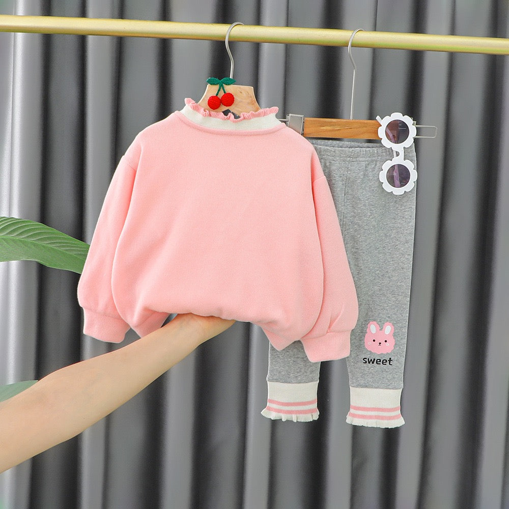 Conjunto infantil para mujer Cherry Rabbit