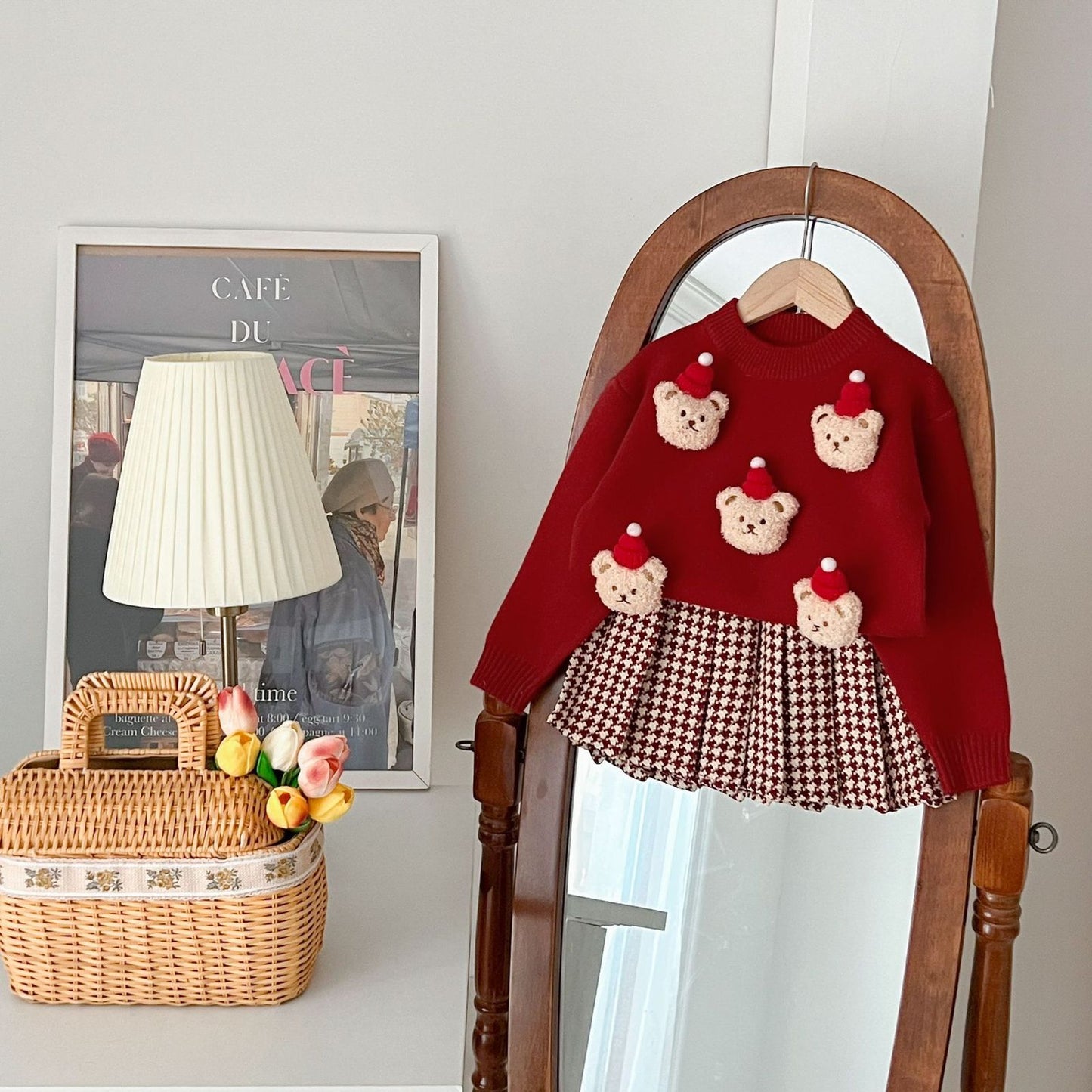 Christmas Teddy Bear Set