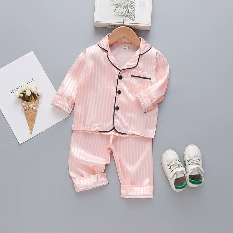 Soft Ribbed Kids' Pajamas