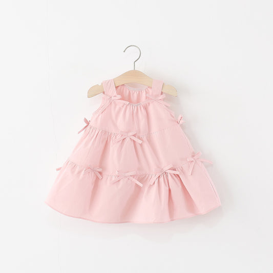 Children's Summer Dress with Bows