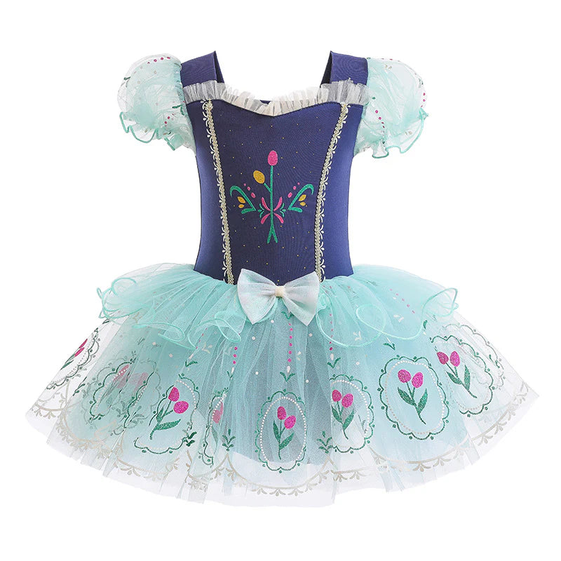 Vestido infantil de princesas Disney