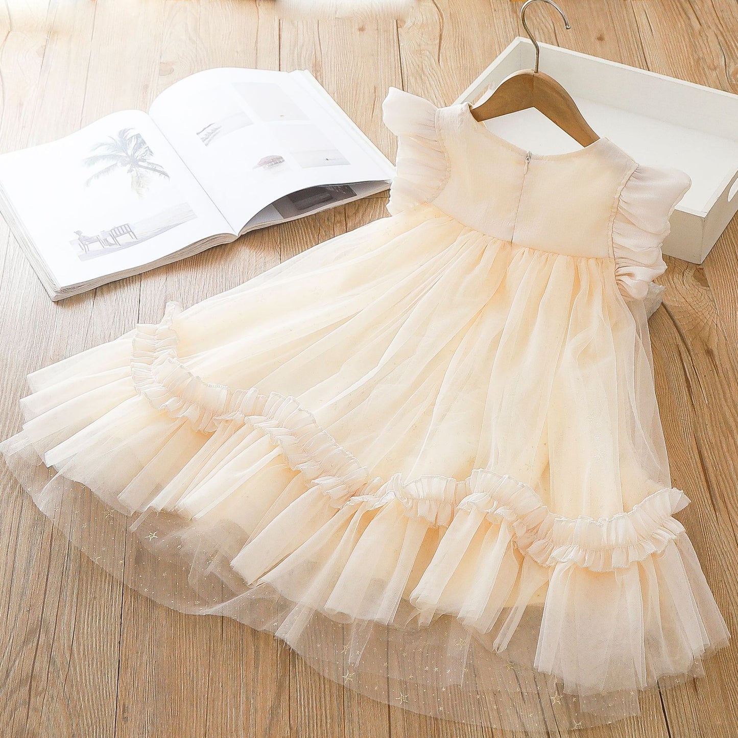Children's Tulle and Flower Dress