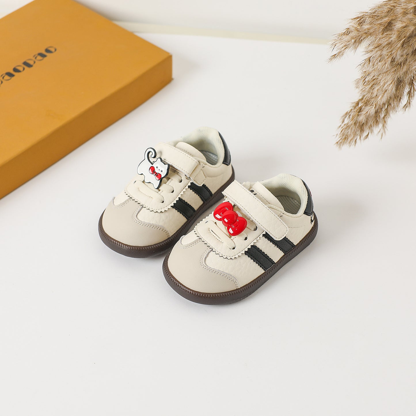 Children's Velcro Kitten Sneakers