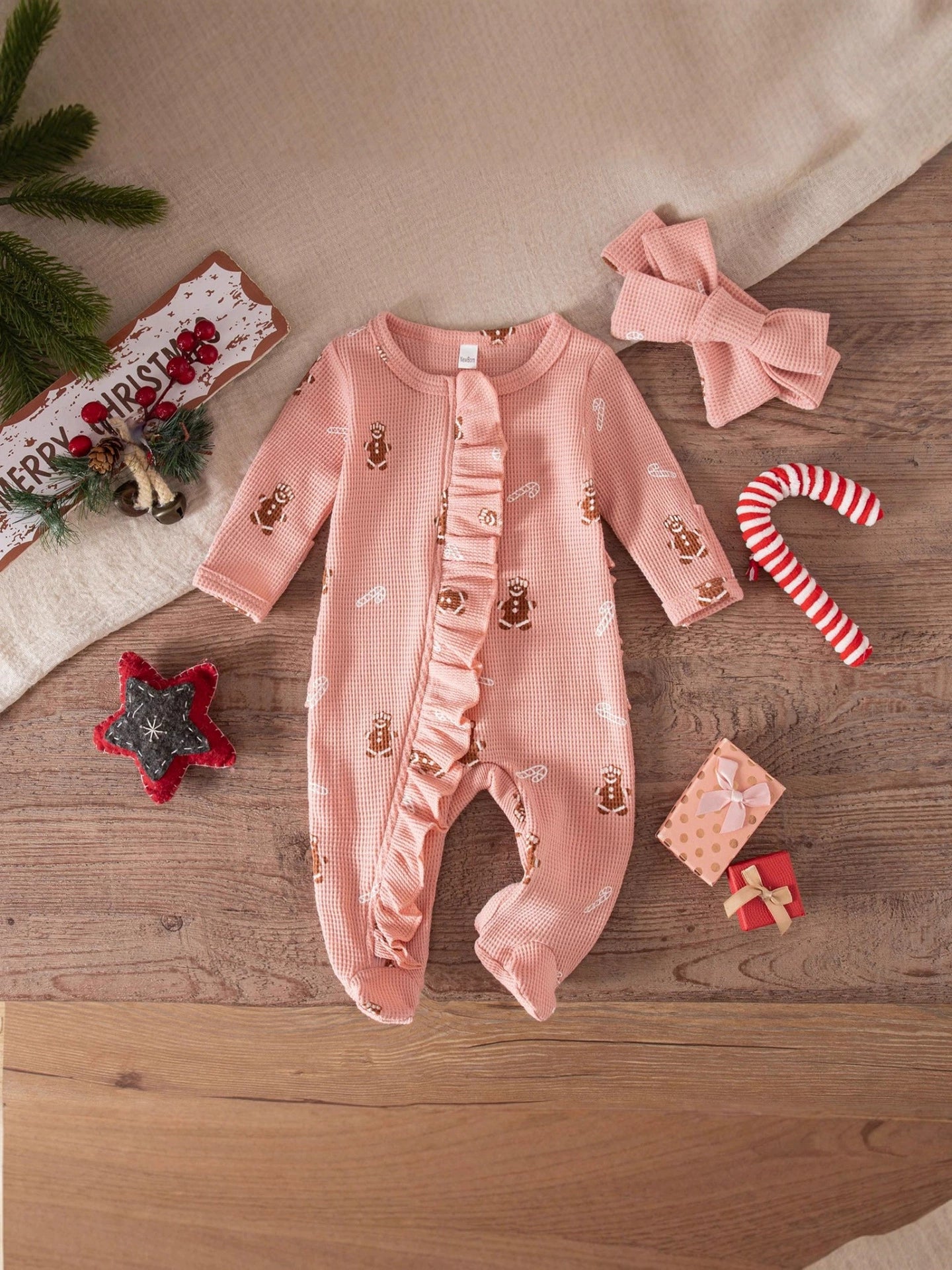 Baby Girls’ Christmas Onesie