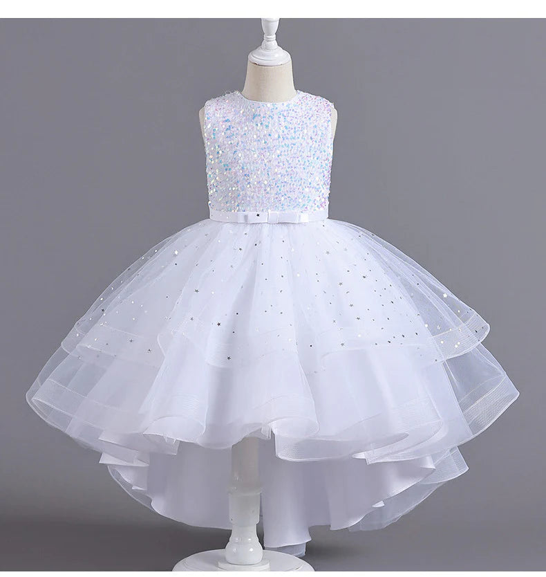 Shiny Layered Children's Dress