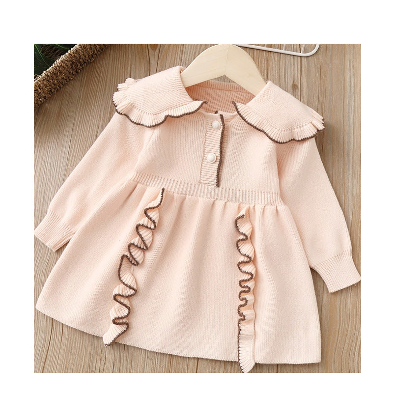 Girls' Knitted Dress