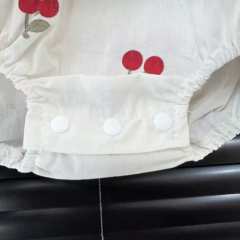 Children's Female Summer Cherry Dress