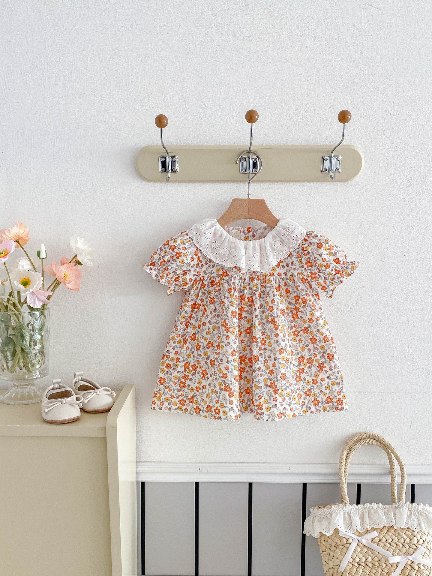 Children's Summer Flower Dress