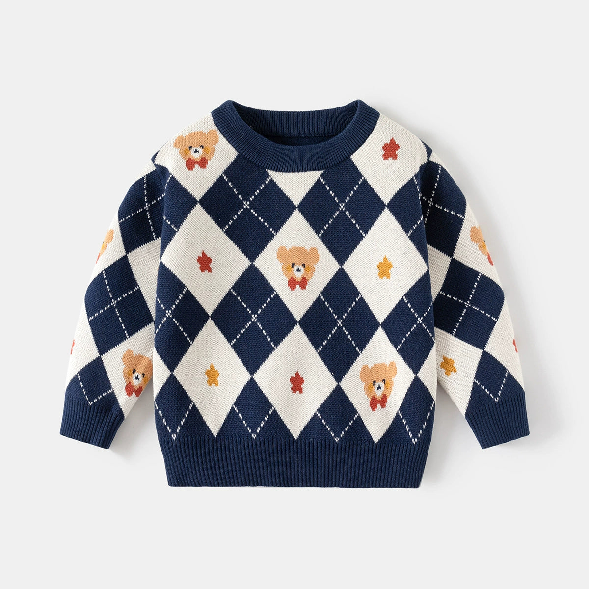 Children's Knitted Bear Sweater