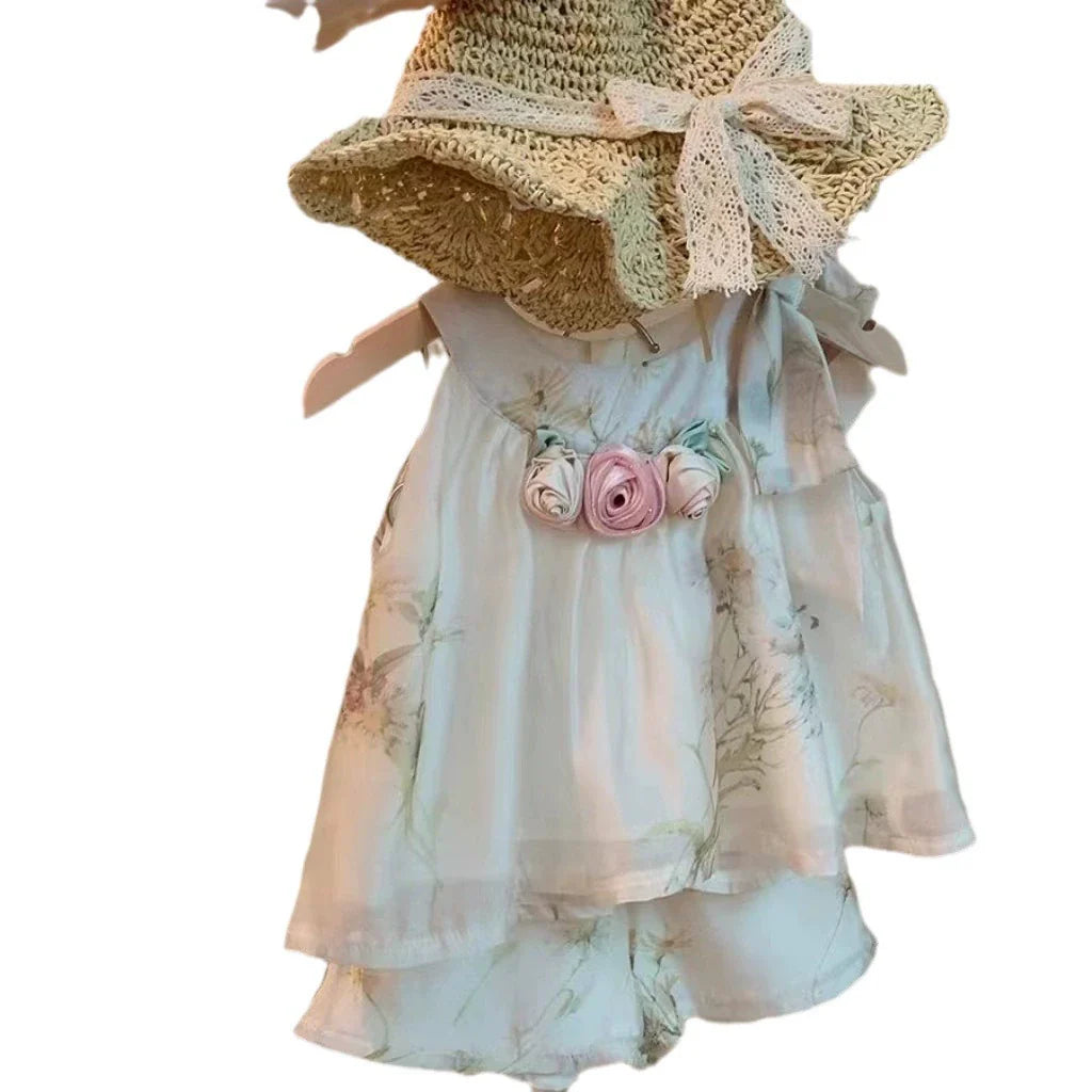 Conjunto infantil Boutique Roses