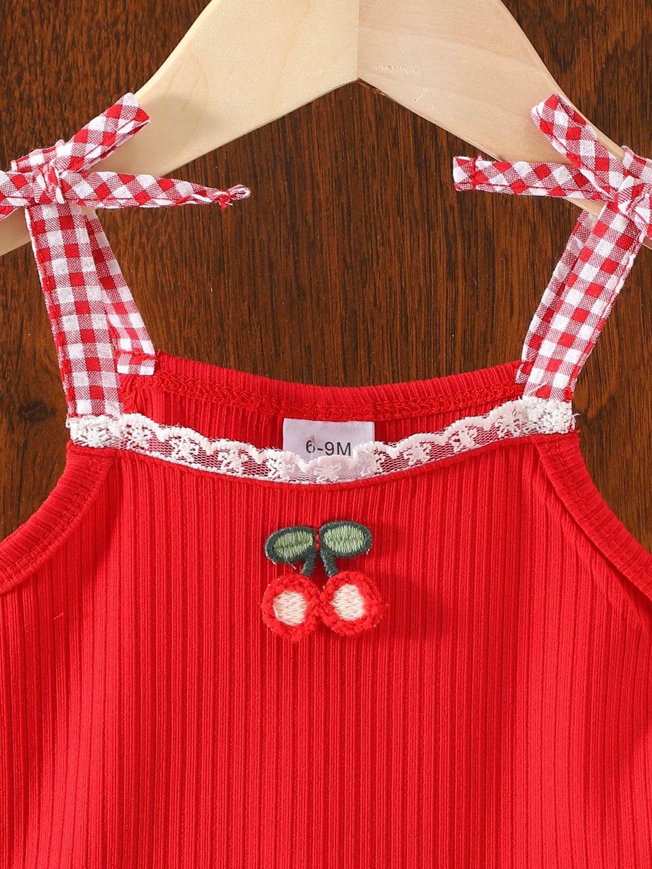 Children's Set of Cherries and Jeans