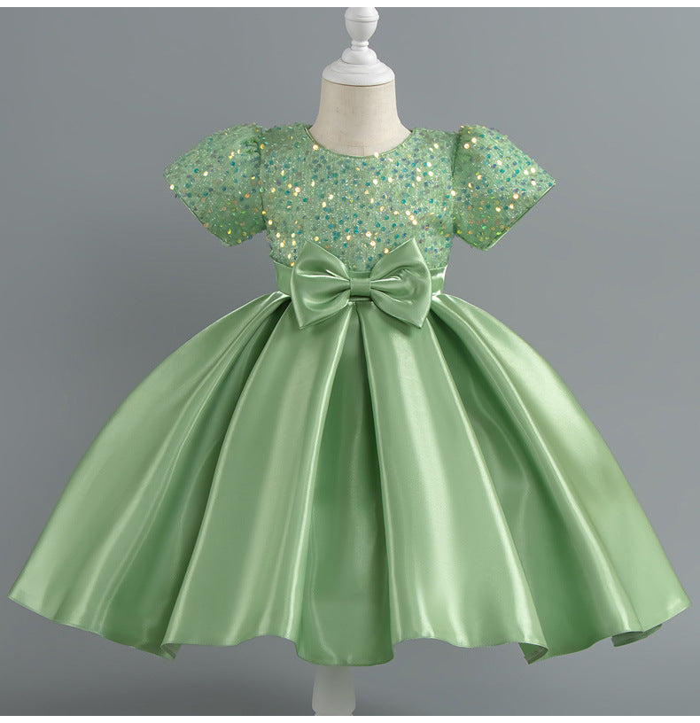 Sparkly Bow Party Dress
