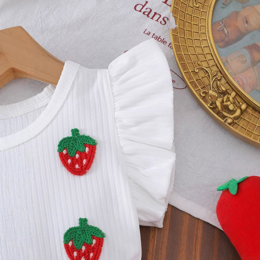 Children's Set for Girls Strawberry Shortcake