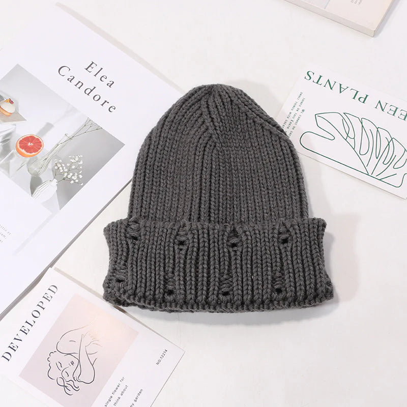 Gorro de punto para niños