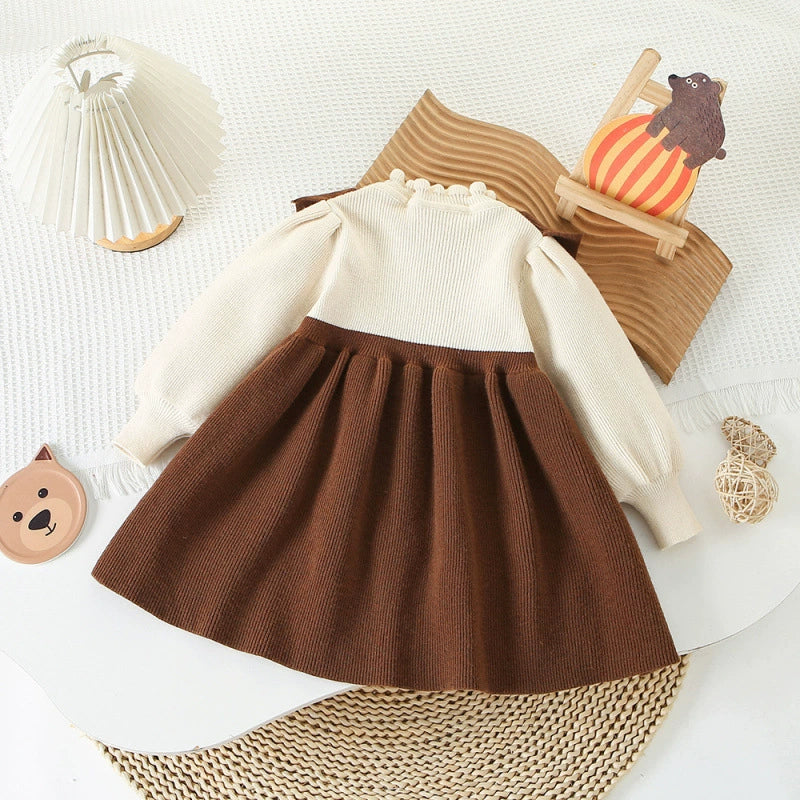 Teddy Bear Knit Dress