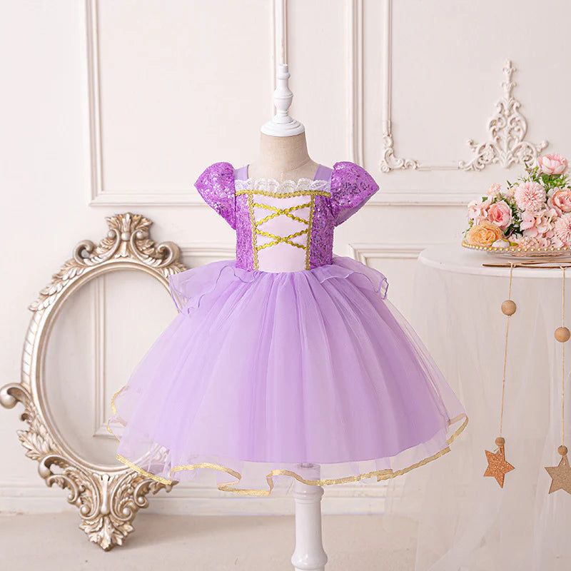 Vestido infantil de la Princesa Sofía