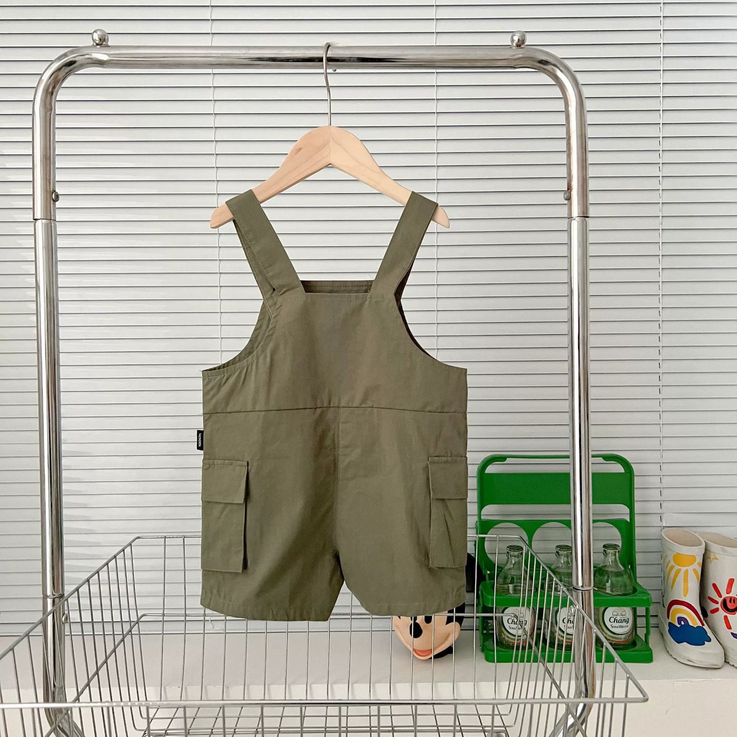 Children's Overalls Enjoy Pocket