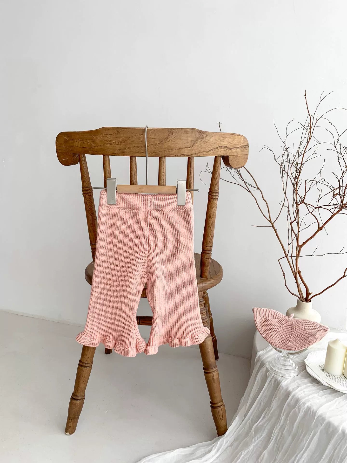 Children's Knit Wide-Leg Pants