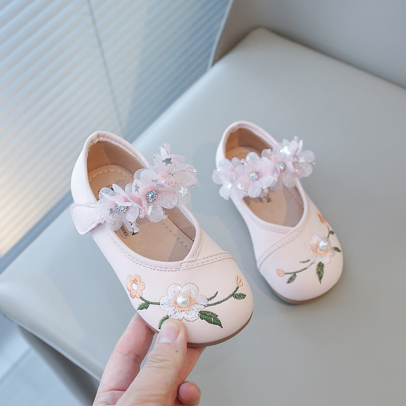 Florzinhas de zapatos para niñas
