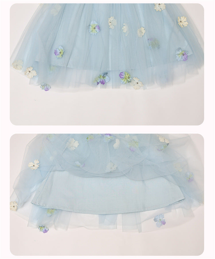 Children's Tulle Flower Dress