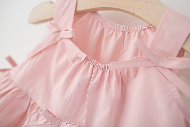 Children's Summer Dress with Bows