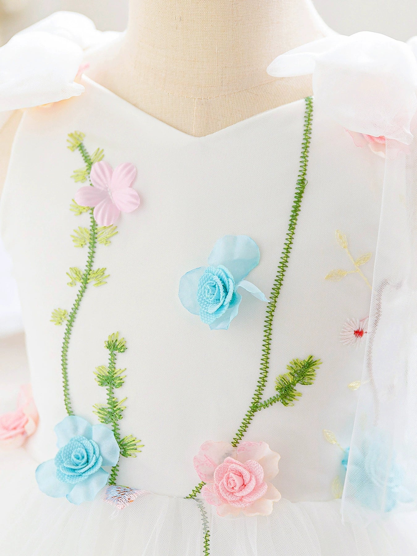 Enchanted Flower Party Dress