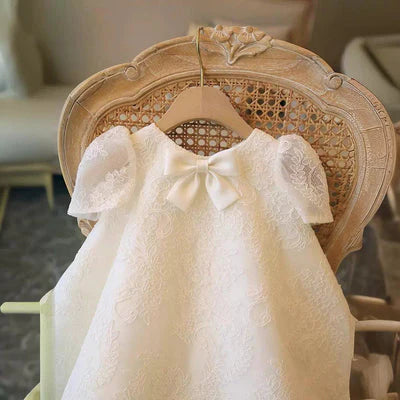 Children's Floral Bow Dress